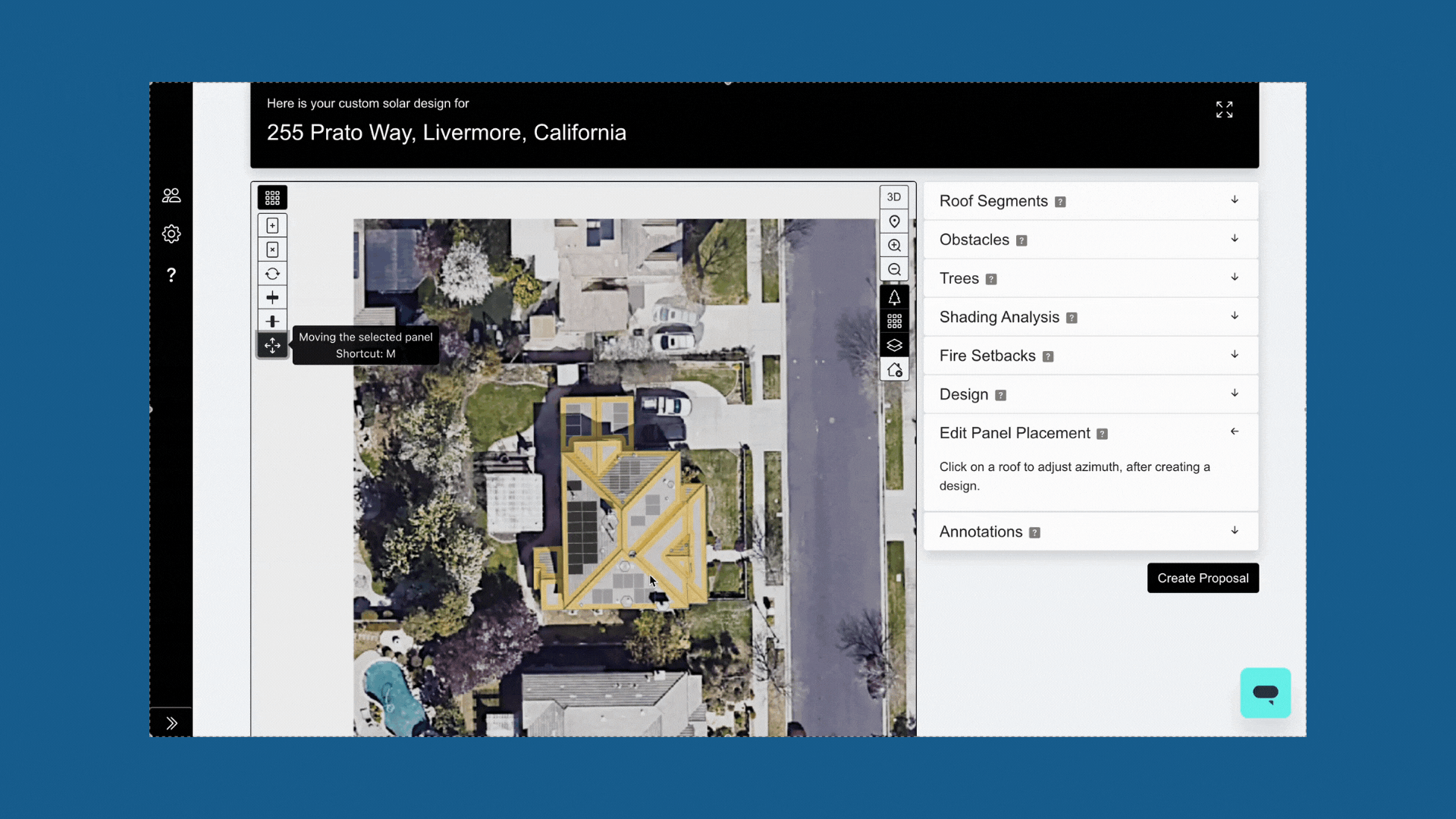 Deselecting panels on the design tool.gif